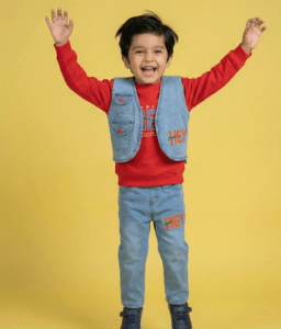 The HEY Urban 2.5-Piece Denim Vest Set