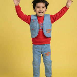 The HEY Urban 2.5-Piece Denim Vest Set