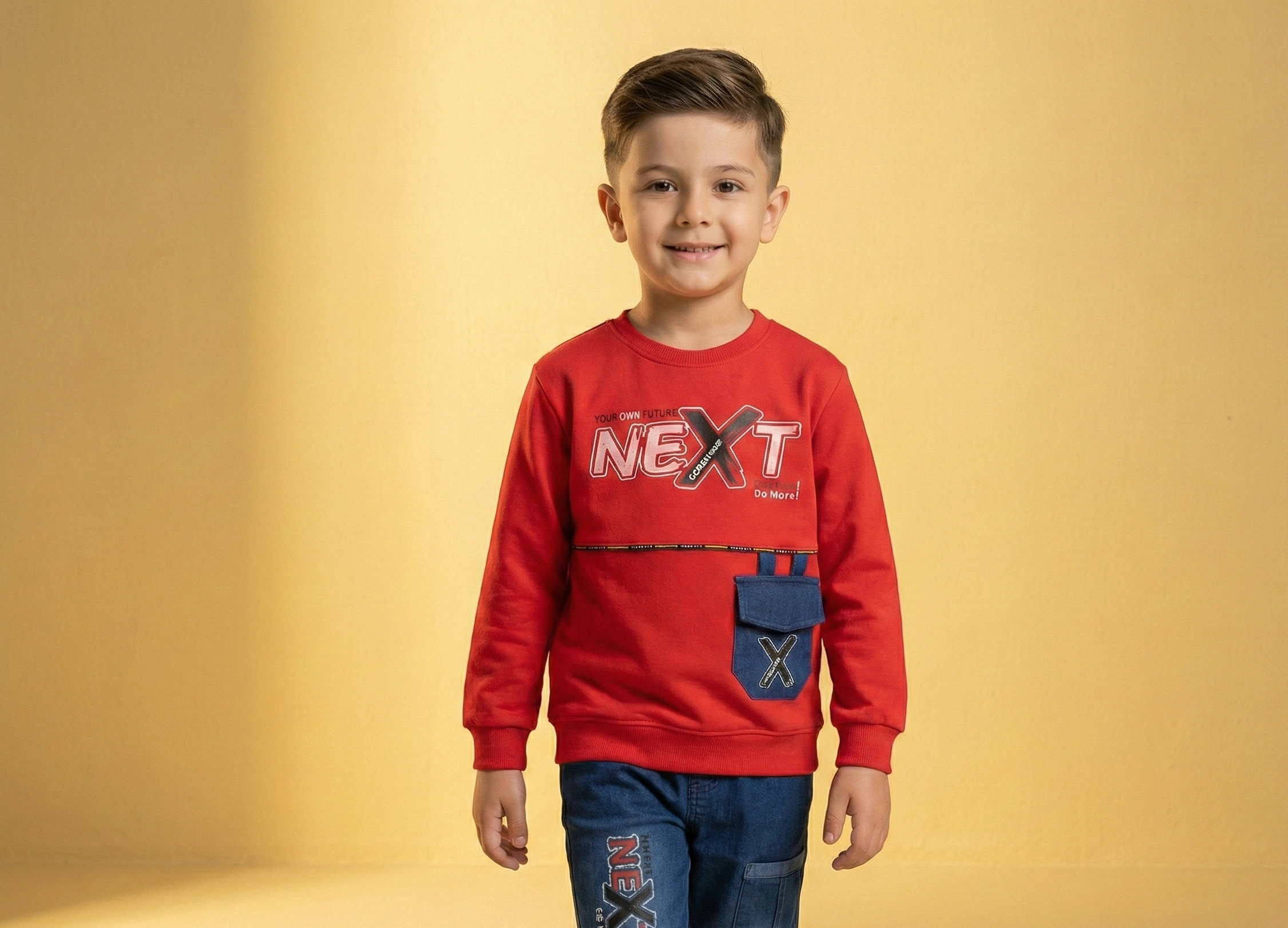 The NEXT Generation Terry & Lycra Denim Set