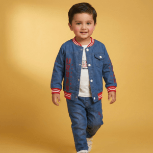 The Urban Genuine Varsity Denim 3-Piece Set