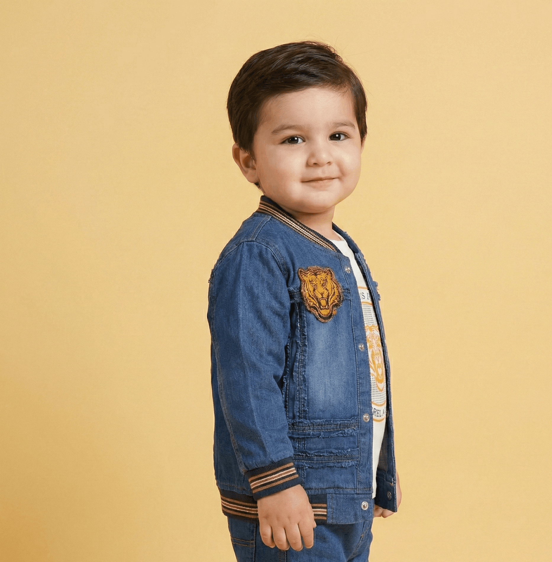 Urban Tiger Denim Ensemble - 3 Piece - Image 3