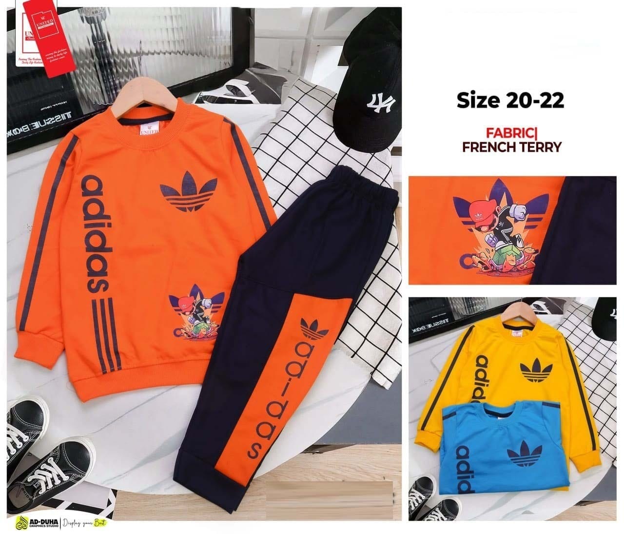 Adidas Inspired - 2 Piece Tracksuit - Image 2