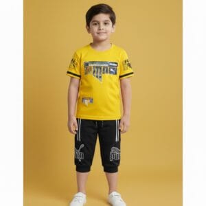 Boys Urban Sport Graphic Tee & Shorts Set