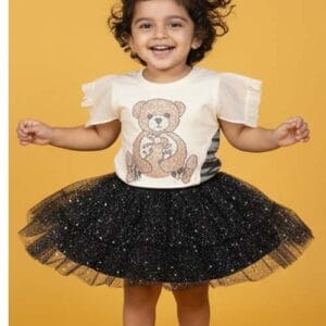 Sparkly Teddy Bear Tutu Set