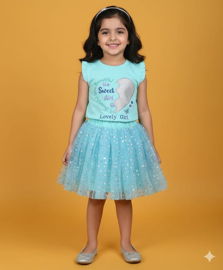 Little Princess Sparkling Lavender Tutu Set