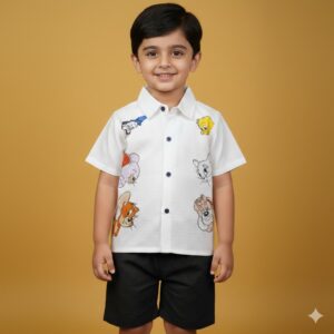 Cartoon Characters Boy's 2-Piece Outfit