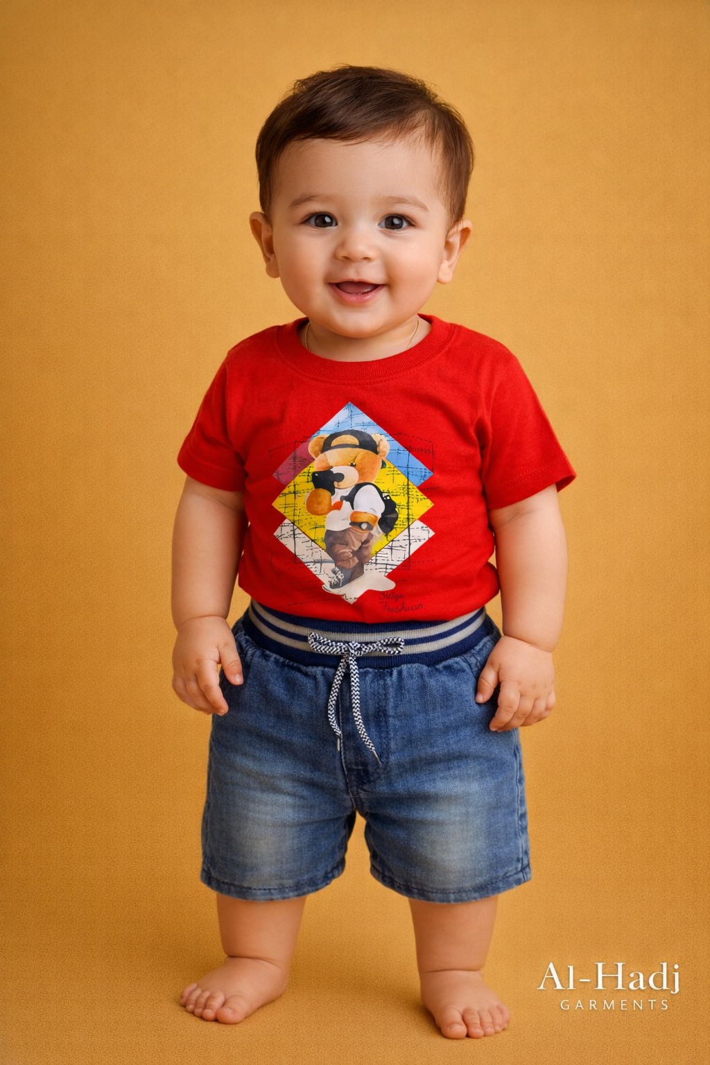 Forever Denim Bear – 2 Piece Set - Image 4