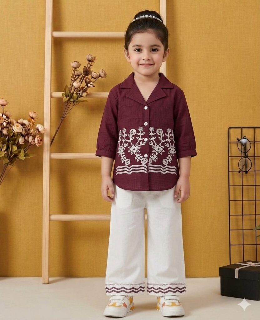 A button-down, Collared Shirt by AlHadi