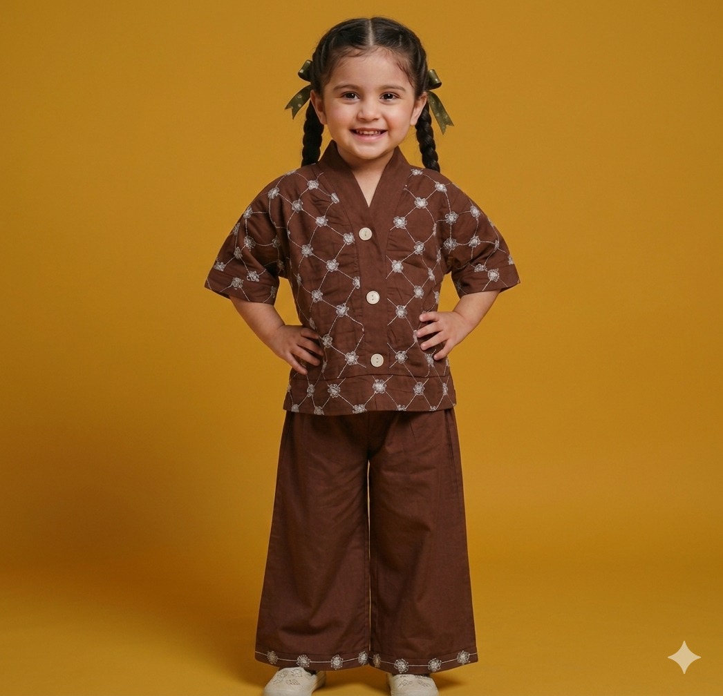 Girls Two-piece Coordinated Set Age 1-4 Years