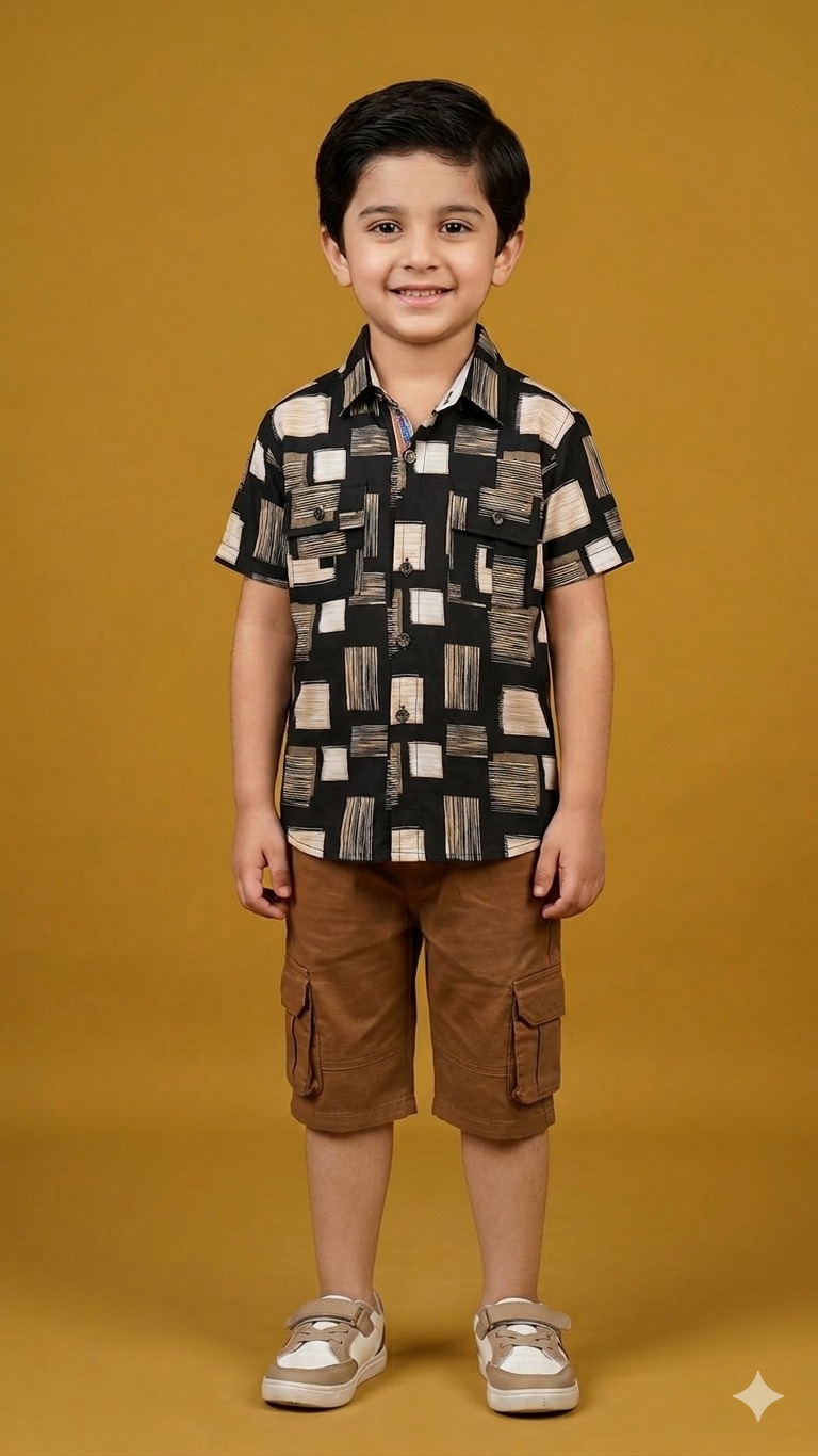 Stylish 2-Piece Summer Set for Boys
