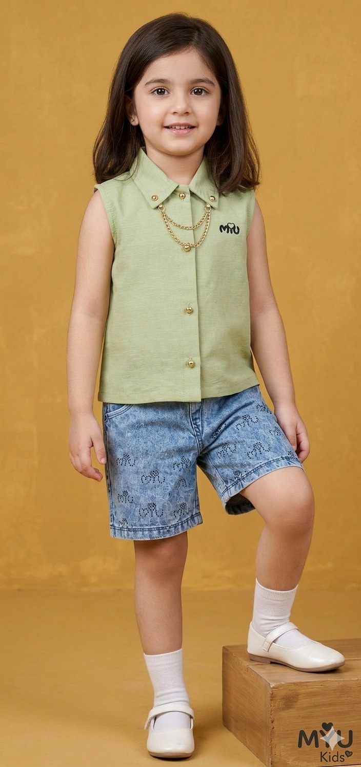 Trendy & Playful Girls Outfit For 2 to 5 Years