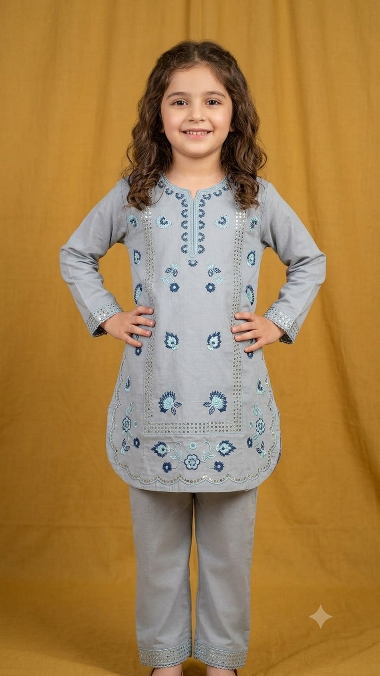Elegance in Every Thread for Girls 5 to 8 Years
