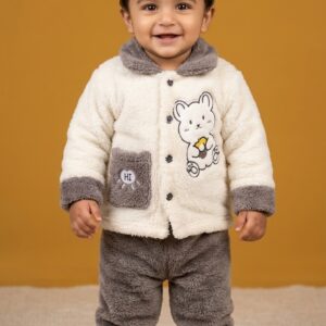 Toddler Boys' 2-Piece Bear Fur Suit